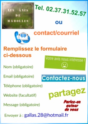 affiche contact